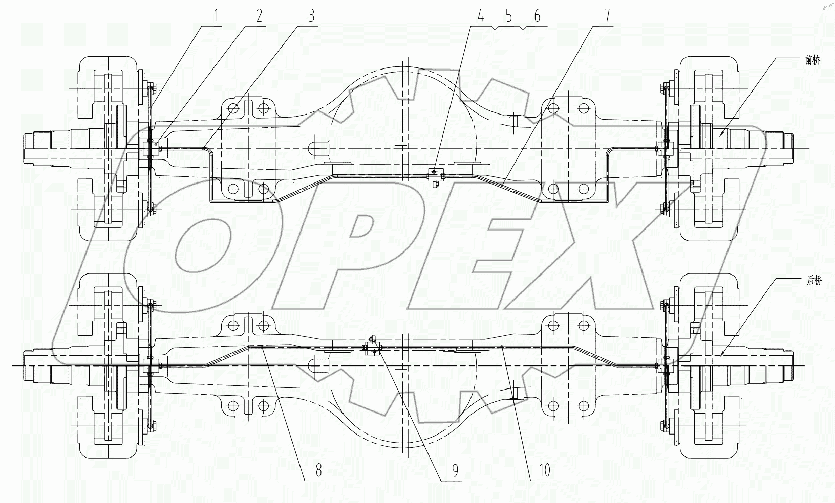  01E0325 000 BRAKE LINES