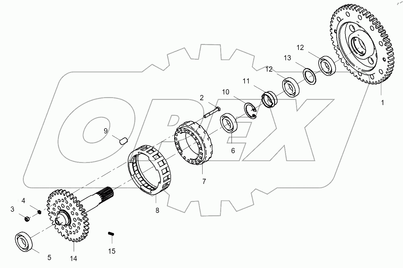  52C0139 002 OVERRUN CLUTCH
