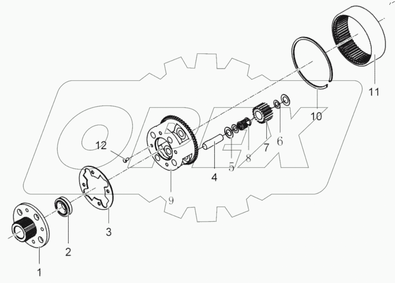  42C0349 000 PLANETARY CARRIER