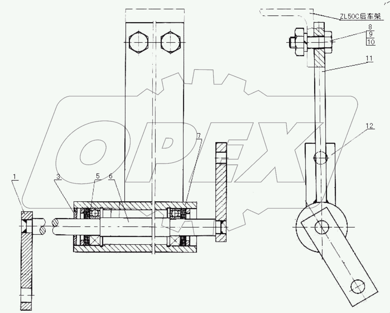  24C0005 002 LOWER LINKAGE
