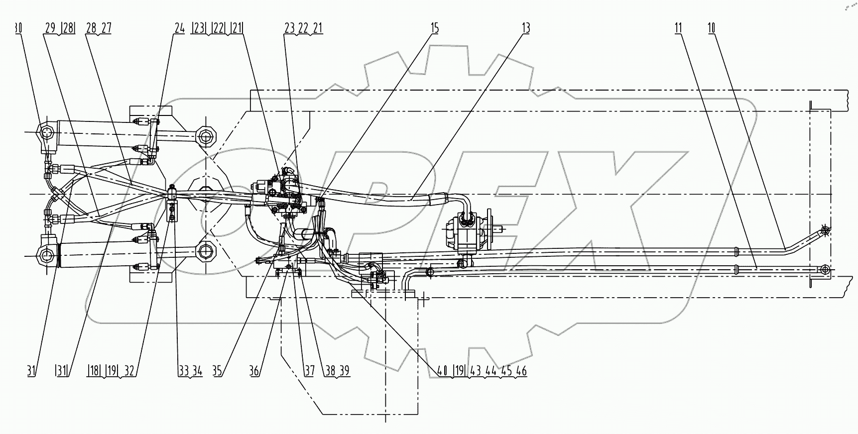  10E0058 003 STEERING SYSTEM