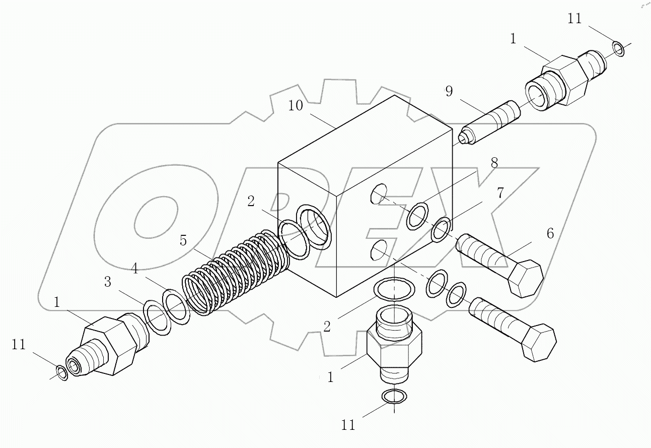  12C0014 001 PRESSURE REDUCING VALVE