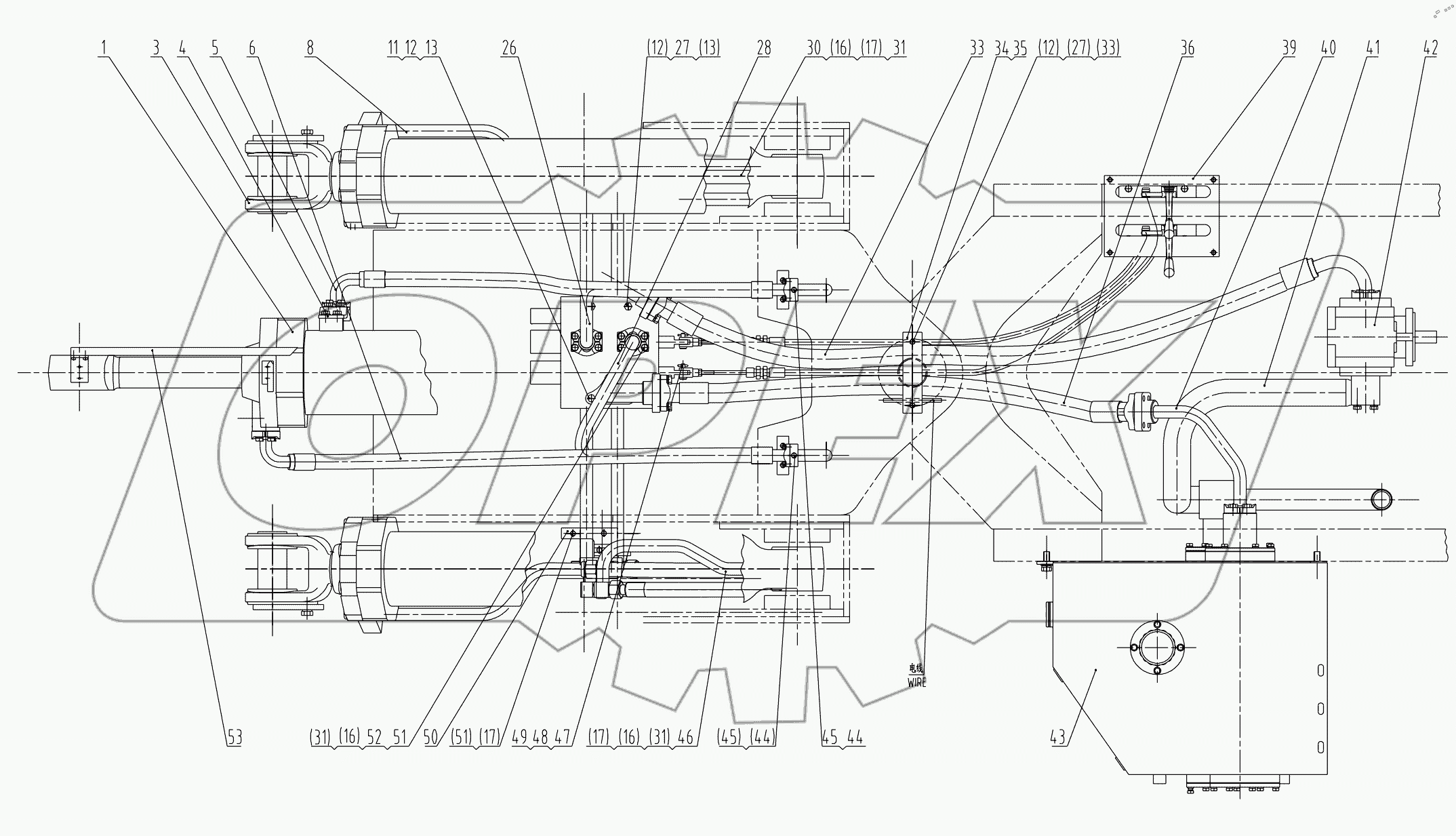  11E0509 002 HYDRAULIC SYSTEM