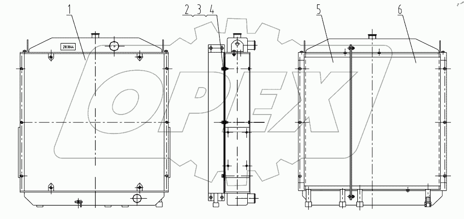  20C0112 000 RADIATOR GP