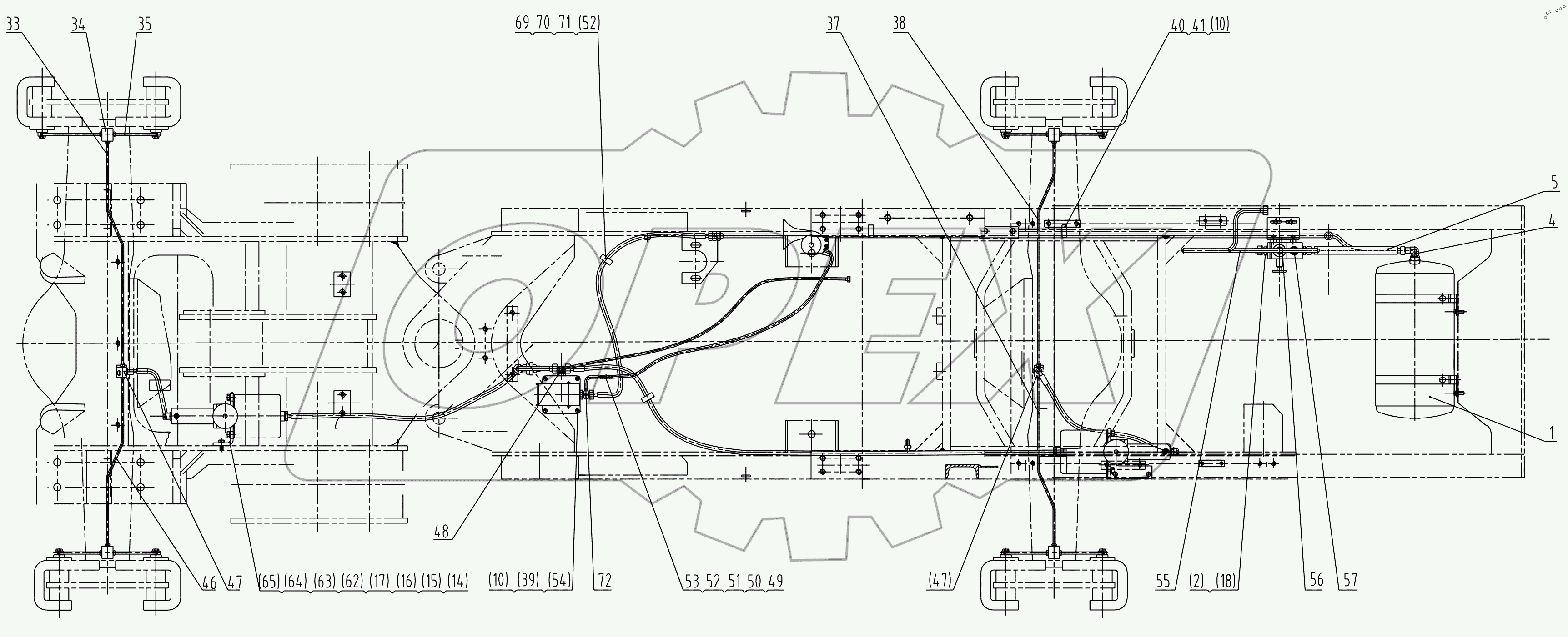  20E0001 009 BRAKE SYSTEM