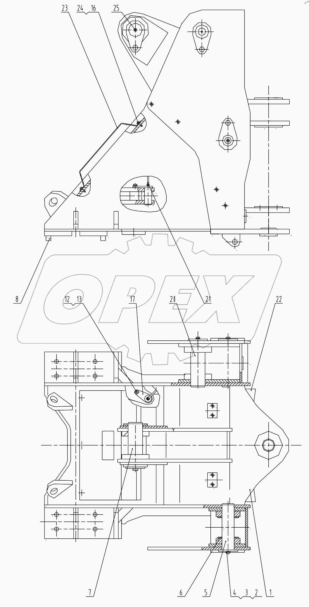  30E0338 002 FRONT FRAME