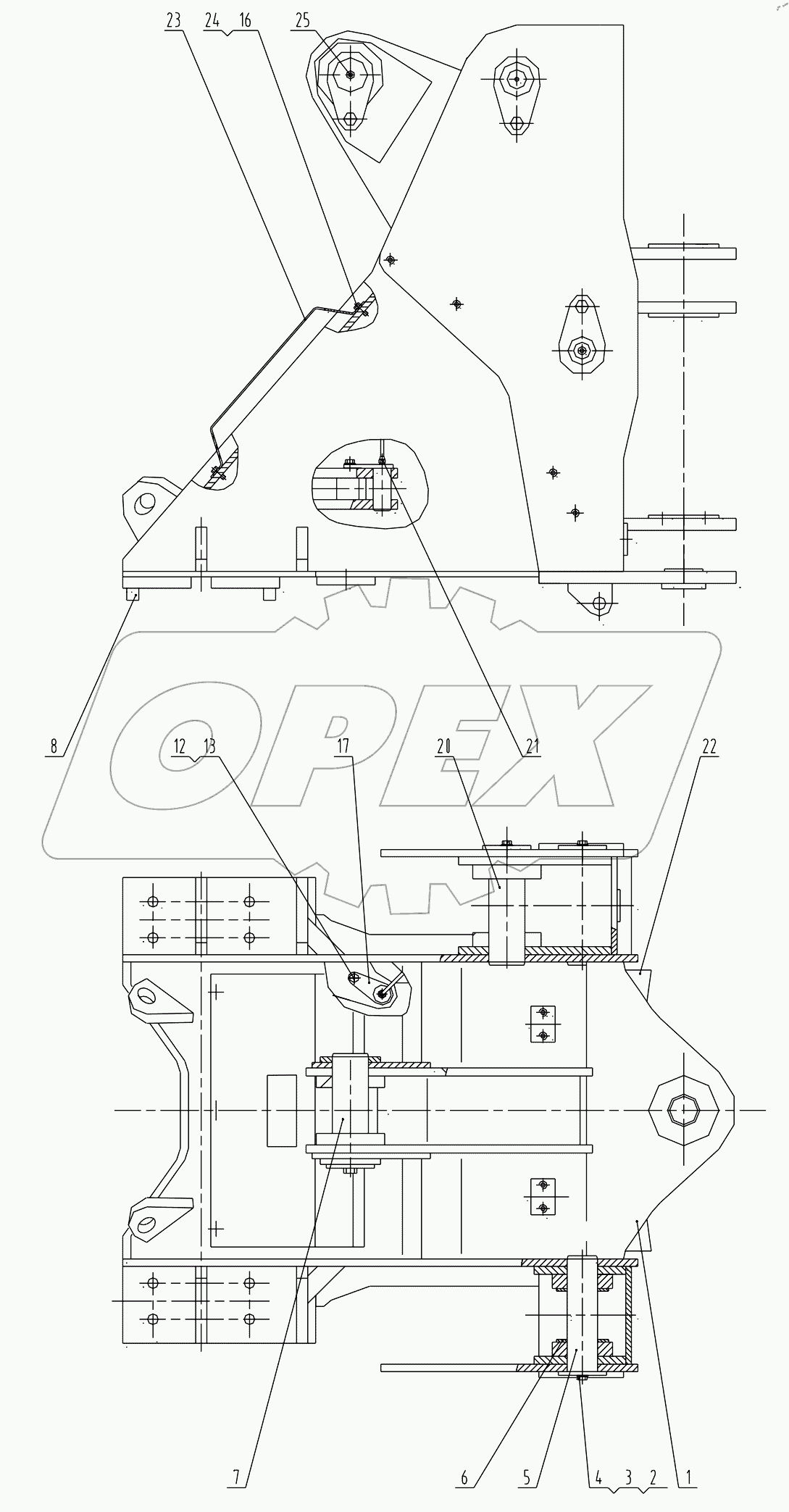  30E0342 000 FRONT FRAME