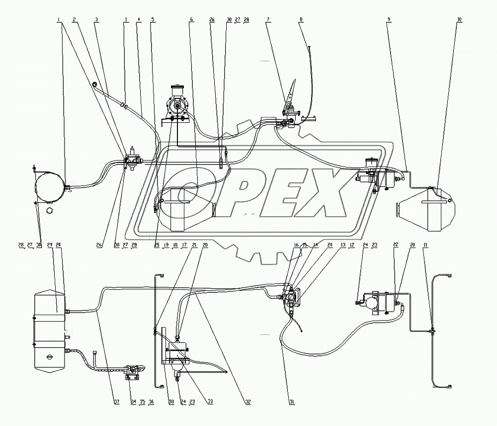 Service Brake System