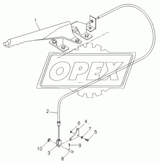 Parking brake system (CDM835E.09 I)