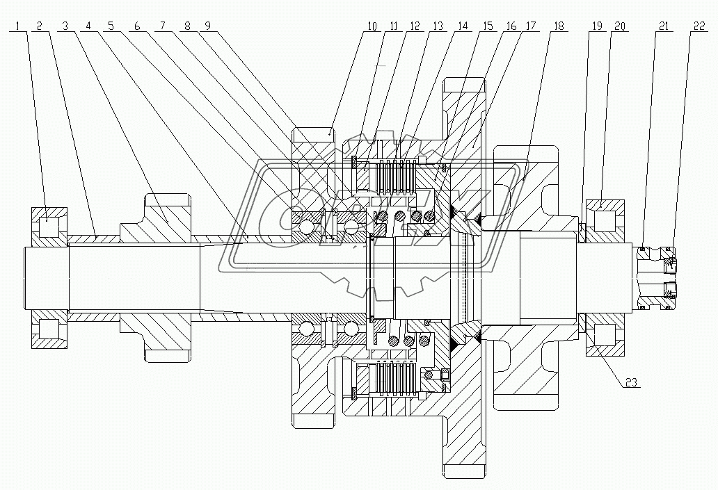 Shaft III Clutch Assembly