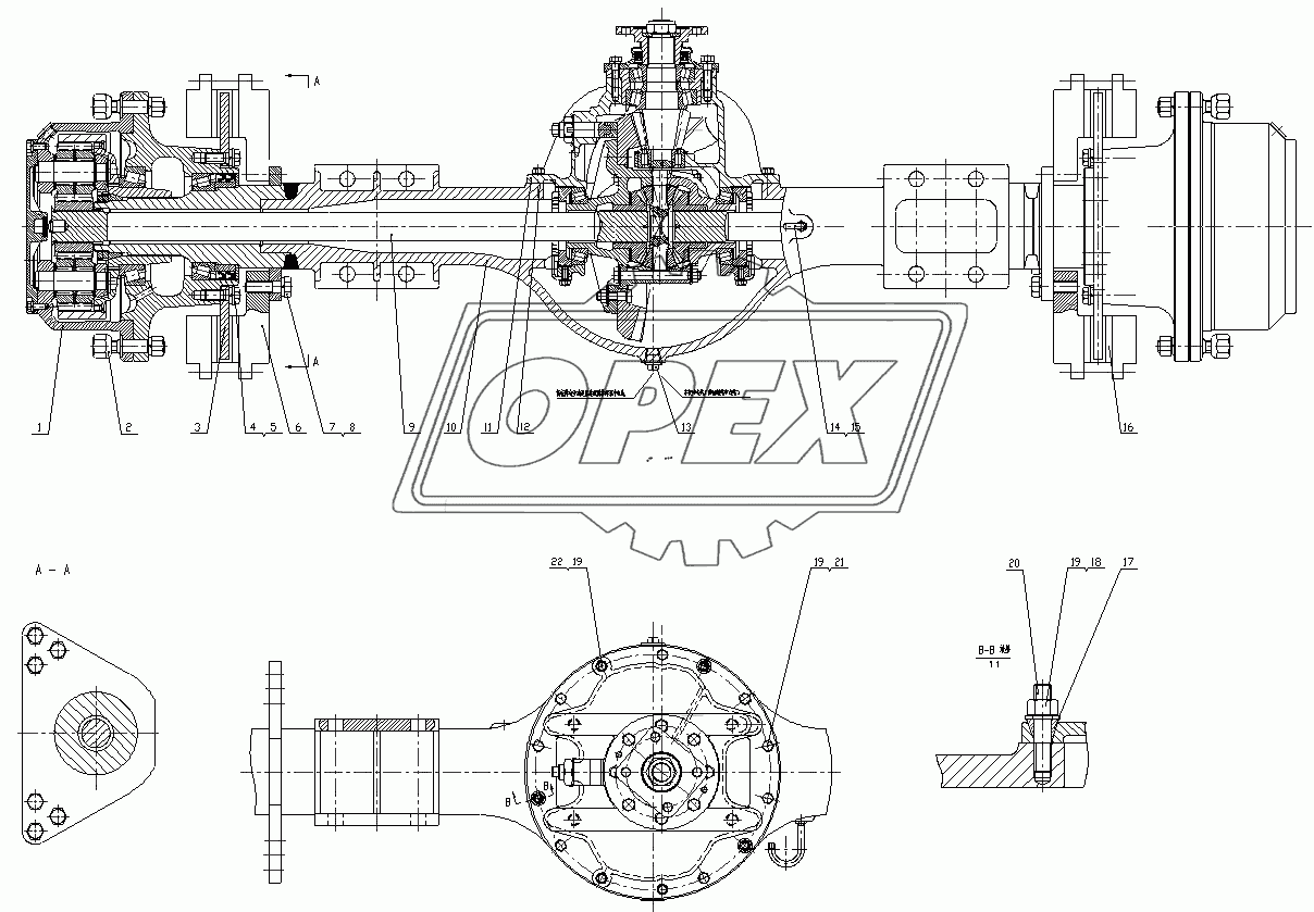 Front Axle Assembly