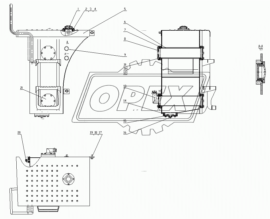 Hydraulic Oil Tank Assembly