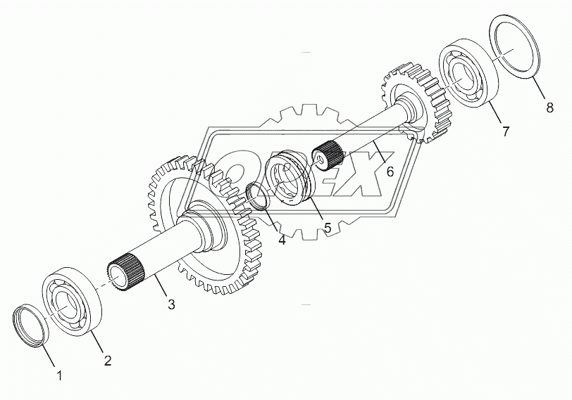 Shaft I Assembly (LG853.03.01.01)