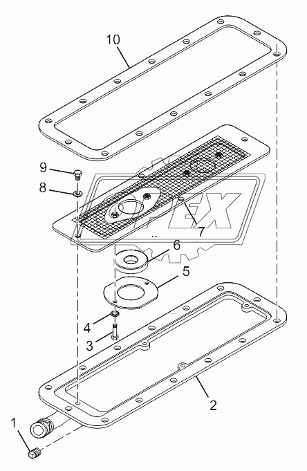 Oil Pan Assembly (LG853.03.01.04)