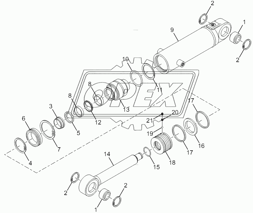 Steering Cylinder (LG853.06.03)