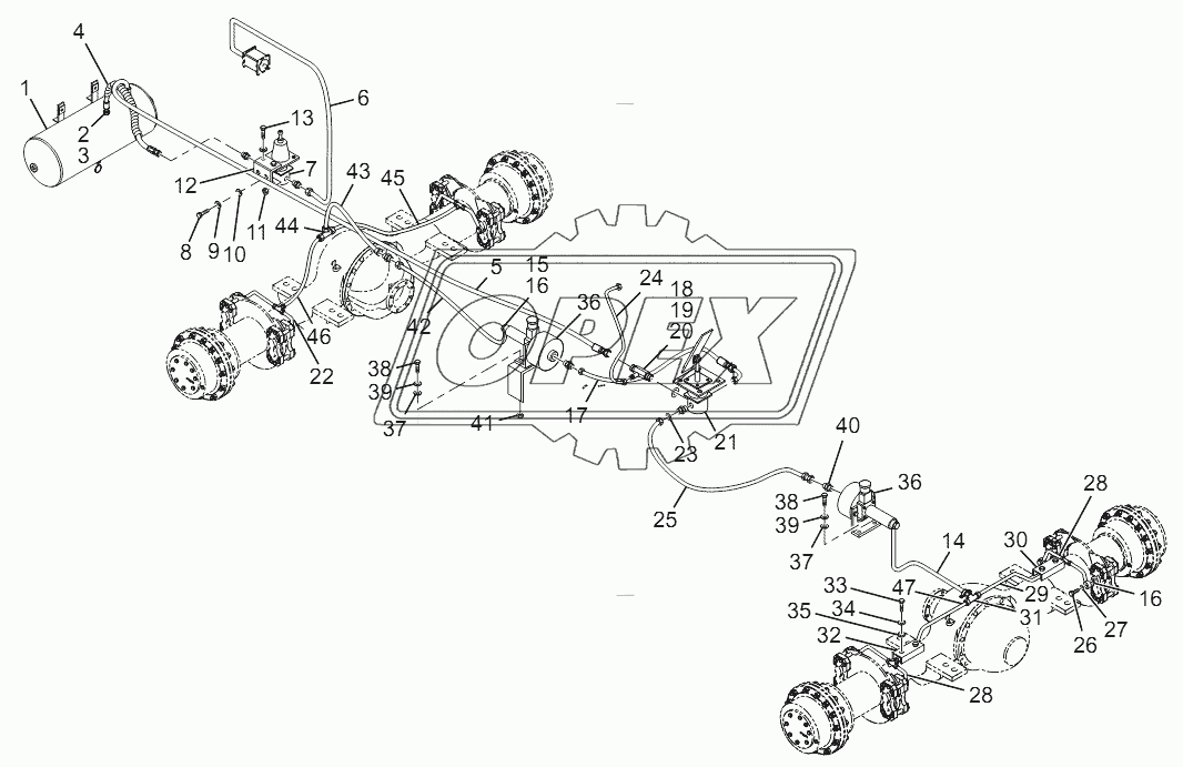 Service Brake System (CDM853.08)