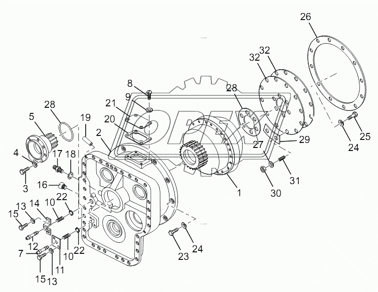 Torque converter assembly (LG853.02.01)