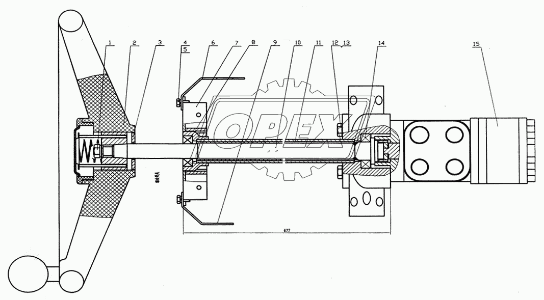 Hydraulic Steering Gear