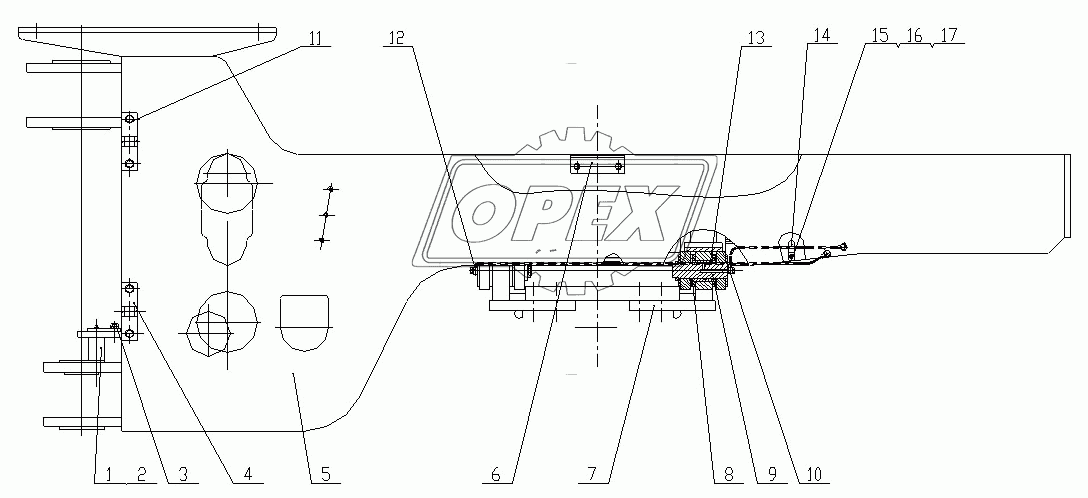 Rear Frame assembly