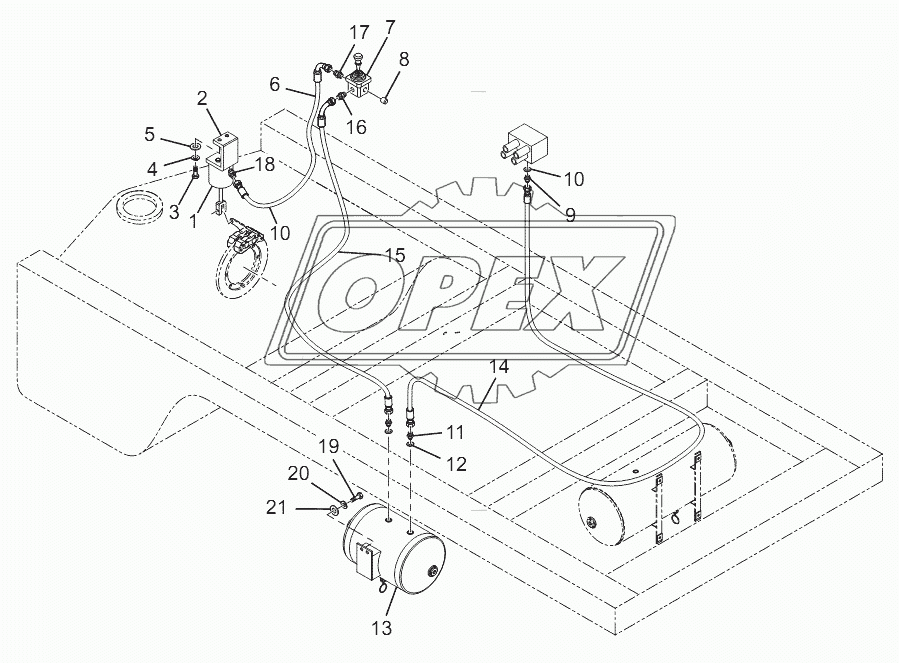 Emergency and Parking Brake System