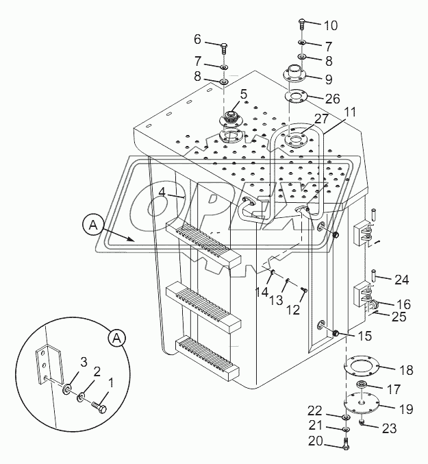 Fuel Tank Assembly (CDM860.13.08)