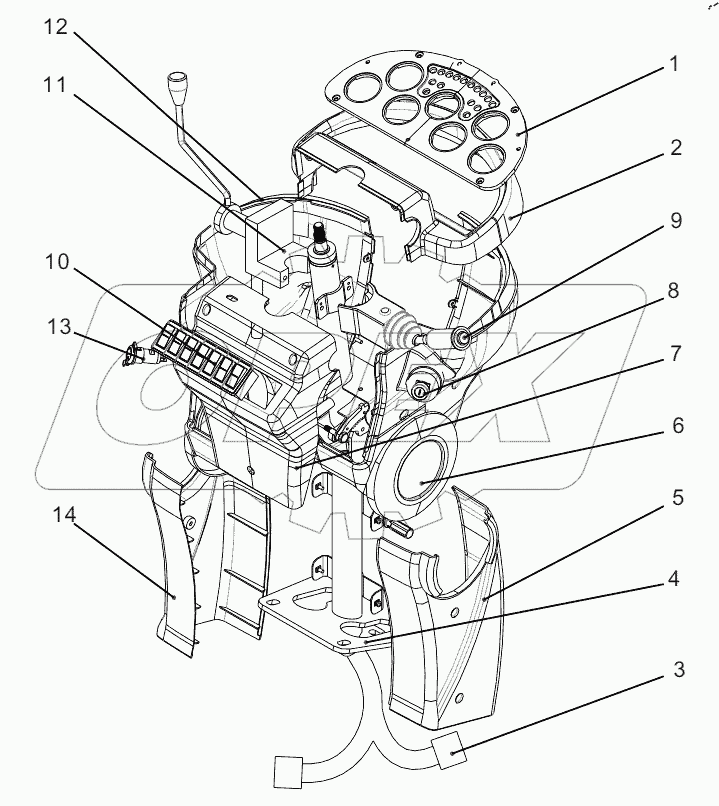  INSTRUMENT PANEL ASSEMBLY (60400000738) OPTIONAL