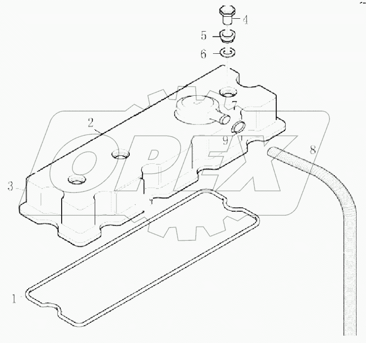  1004C-P4TRT90K21-14 ENGINE