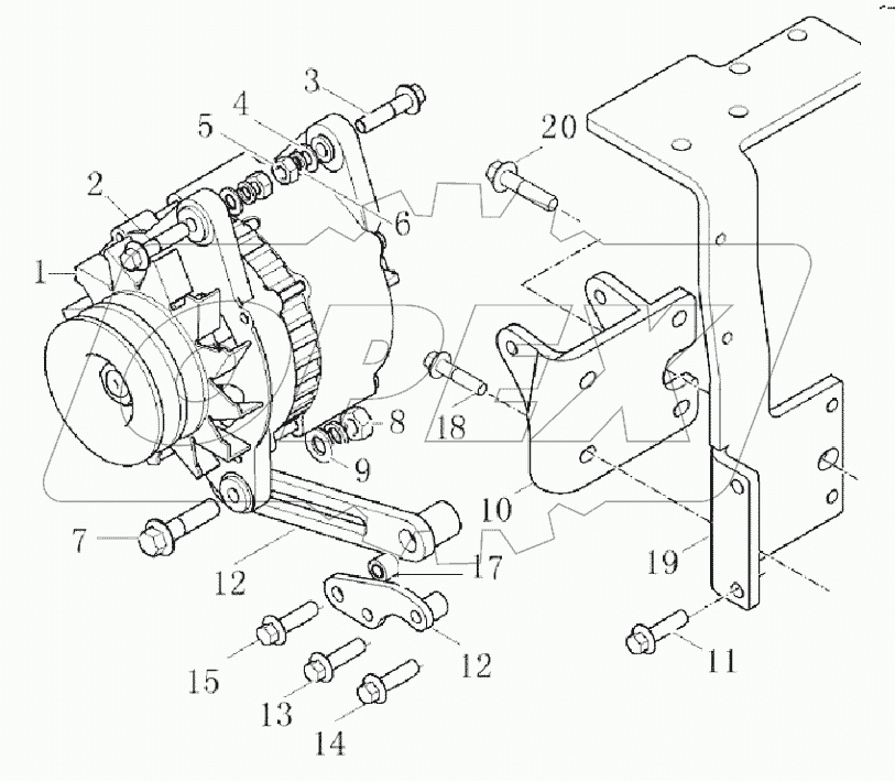  1004C-P4TRT90K21-20 ENGINE