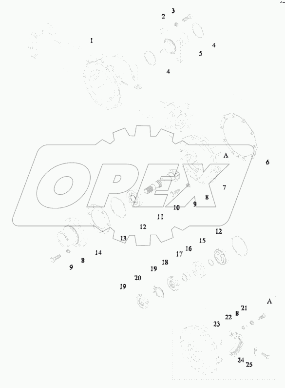  FRONT DRIVING AXLE ASSEMBLY-3.1