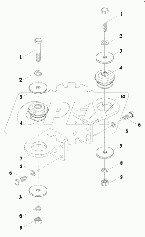  REAR CONNECTING ASSEMBLY