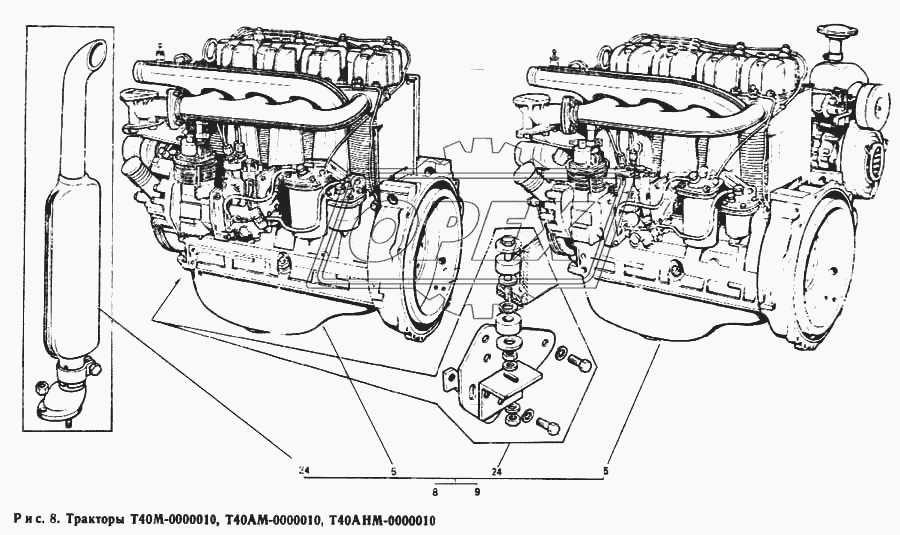 Дизели Д144-0000100-34, Д144-0000100-38