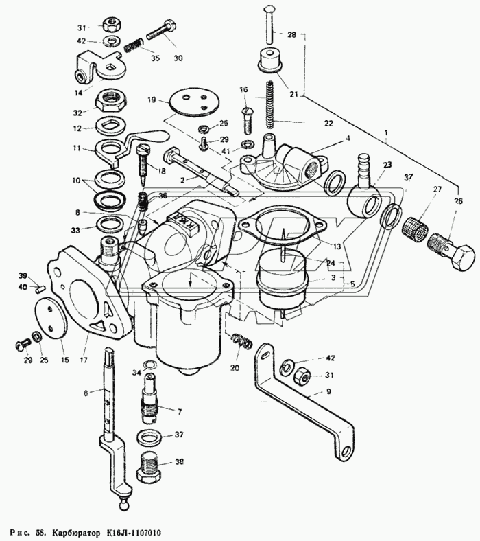 Карбюратор К16Л-1107010