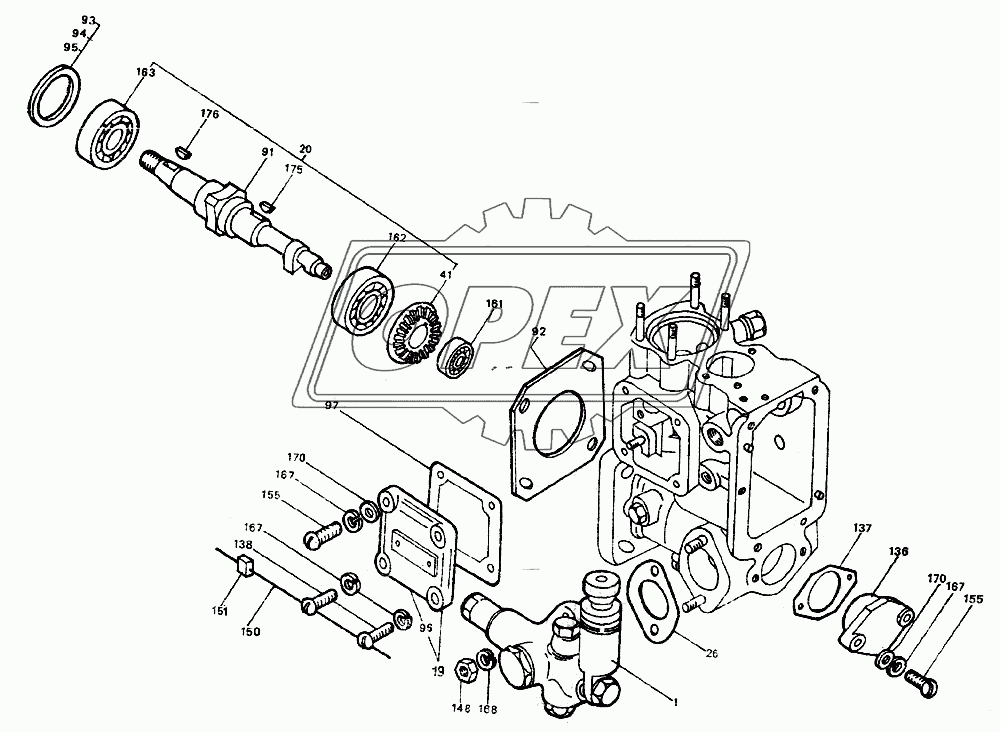 Насос топливный 5