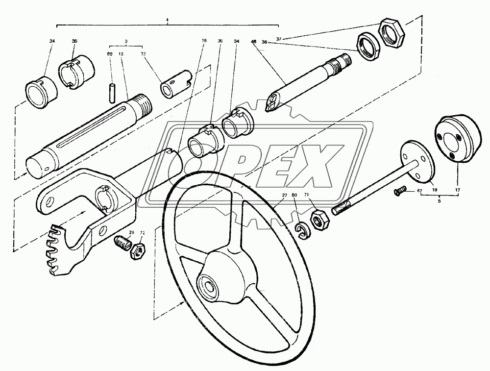 Колонка рулевая 2