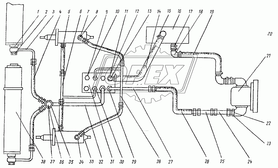 Гидропроводы 40810-4617