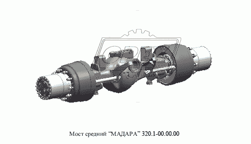 Мост средний 320.1-00.00.00