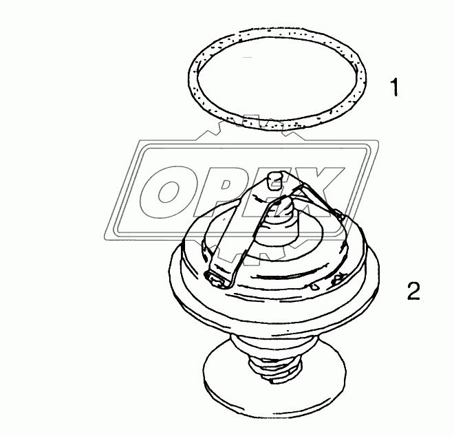 Термостат охлаждающей жидкости 2