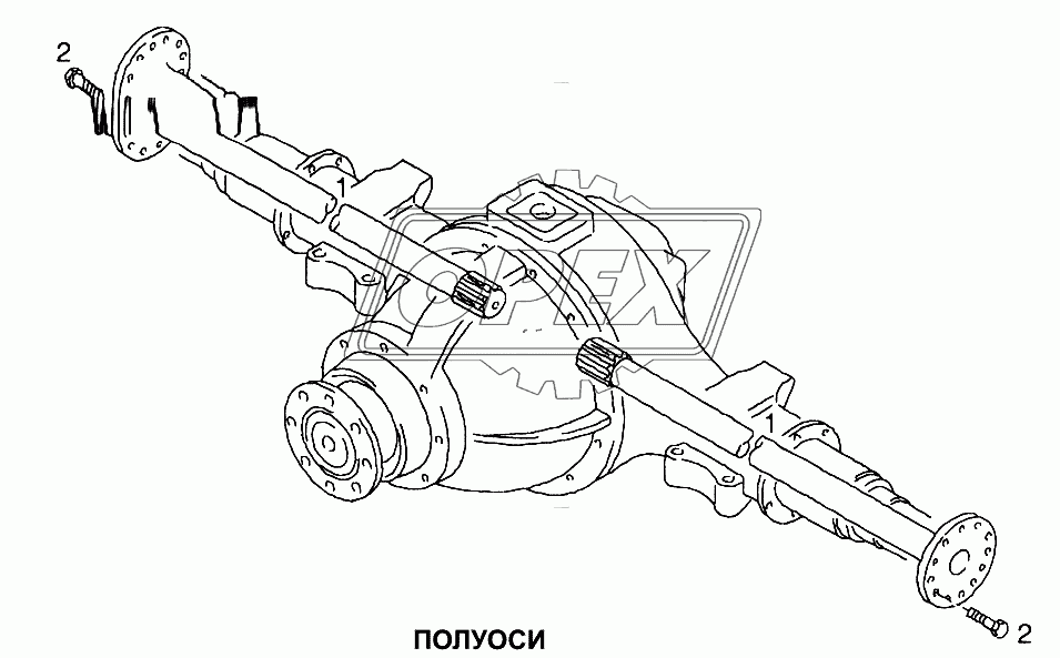 Полуоси 1