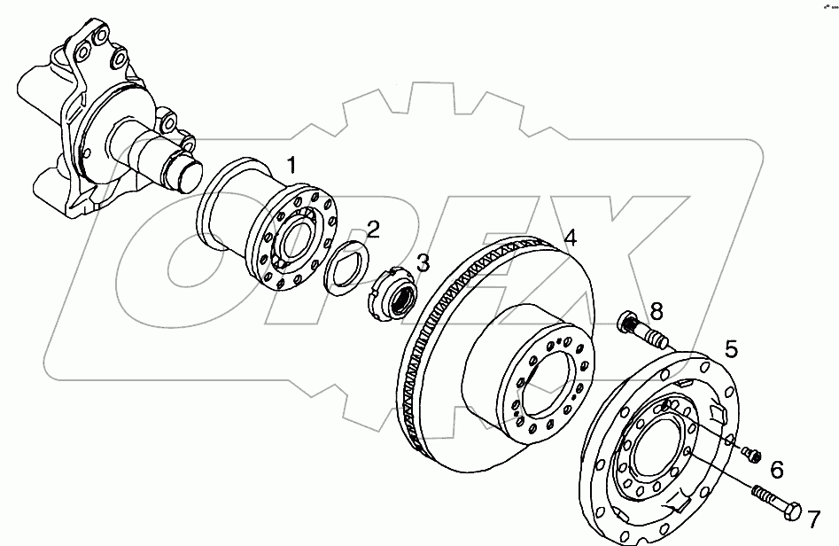 Ступица колеса