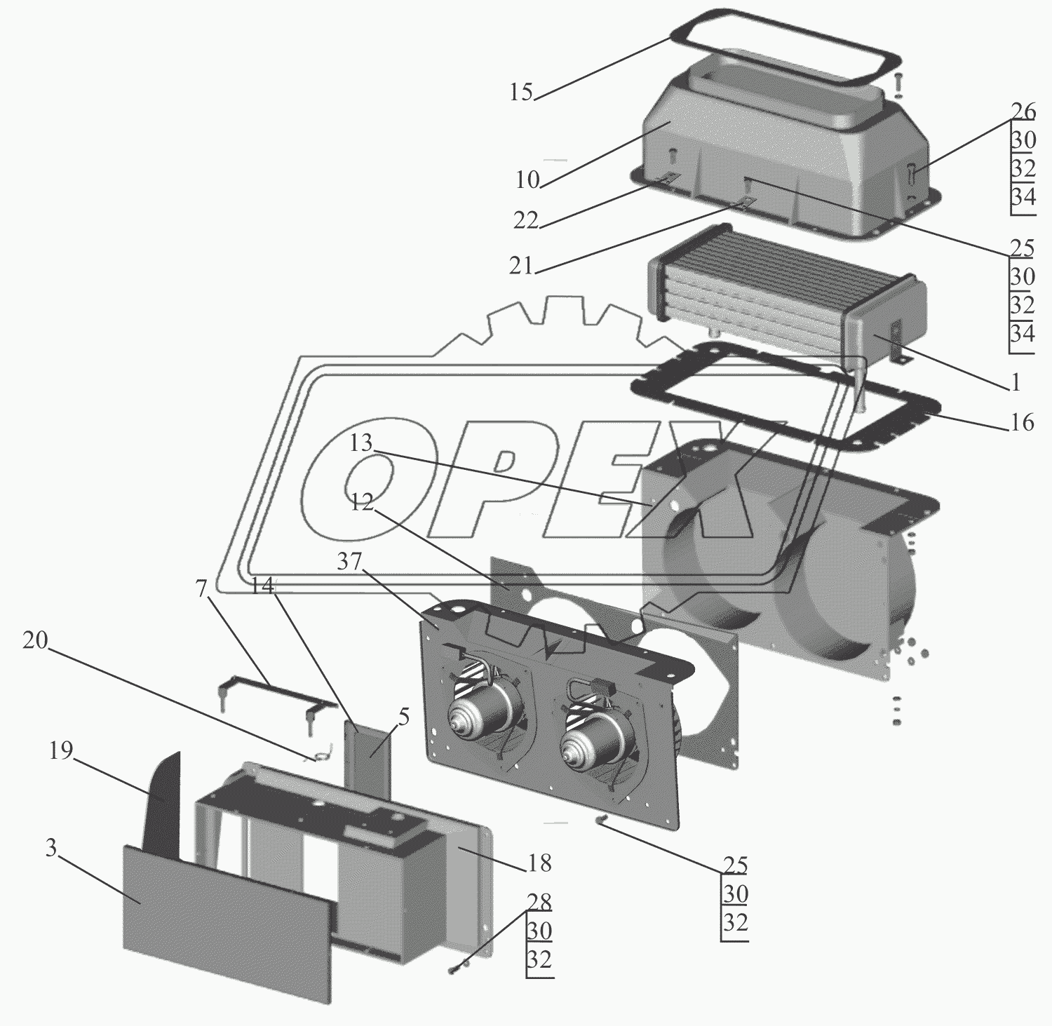 Отопитель 4370-8101010