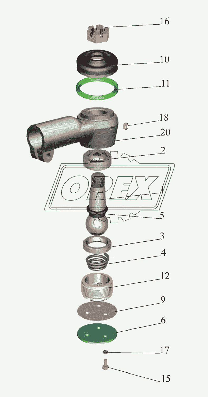 Наконечник 4370-3003056-001