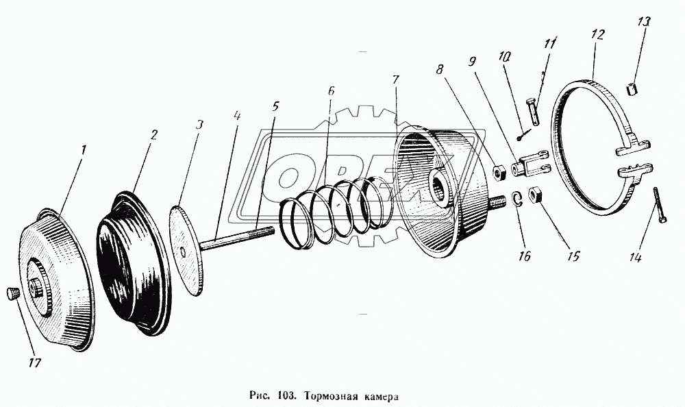 Тормозная камера