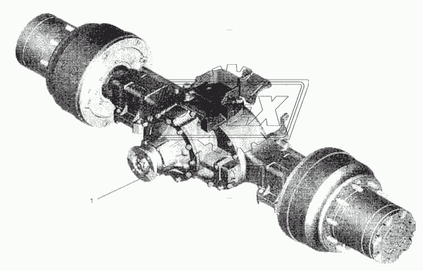 Мост задний МАЗ-533608