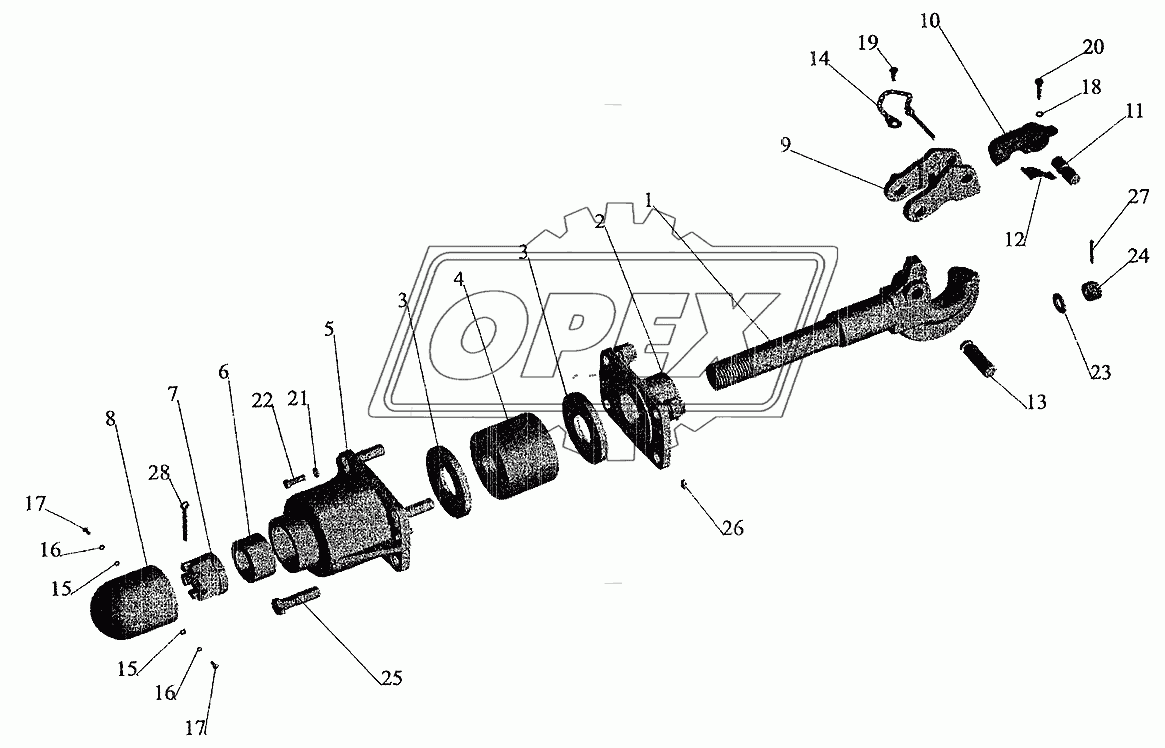 Буксирный прибор 500А-2805002-01