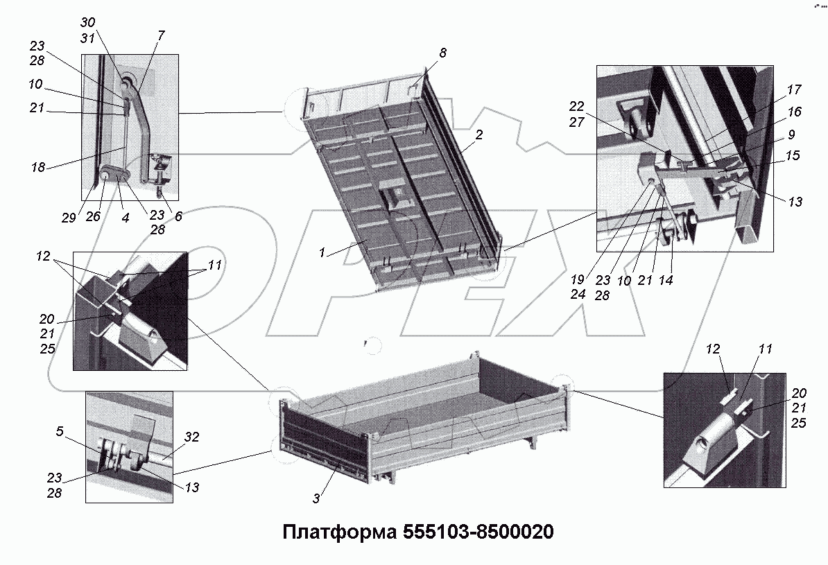 Платформа 555103-8500020