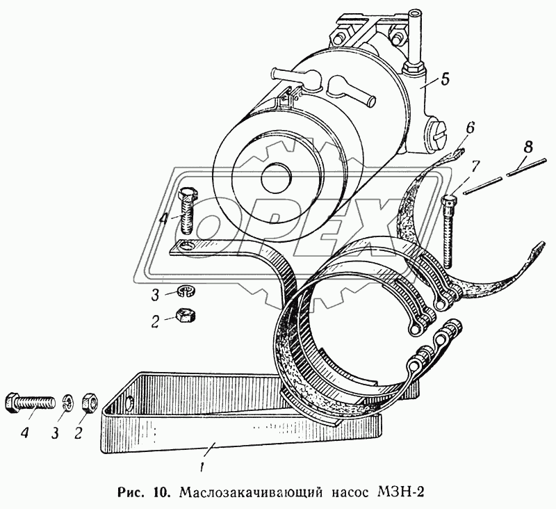 Маслозакачивающий насос МЗН-2