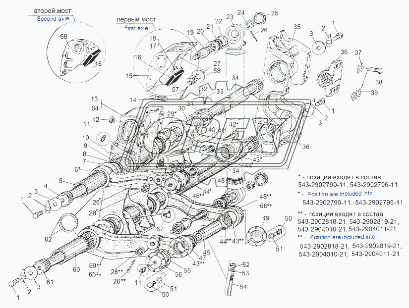 Подвеска передняя 7310-2901010