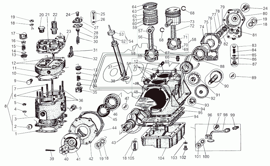 Компрессор 543-3509015-20