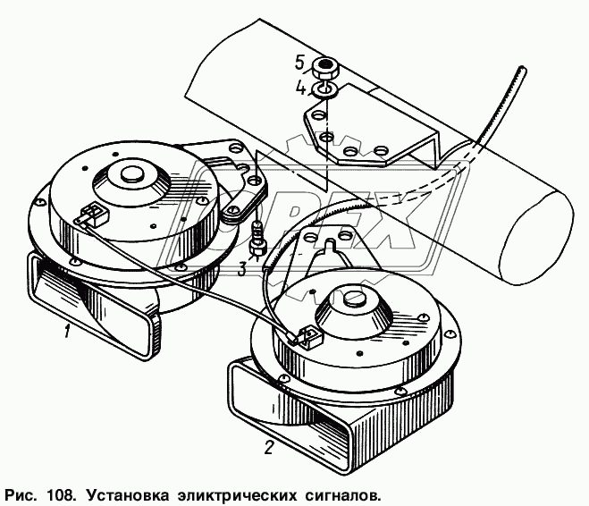 Установка электрических сигналов