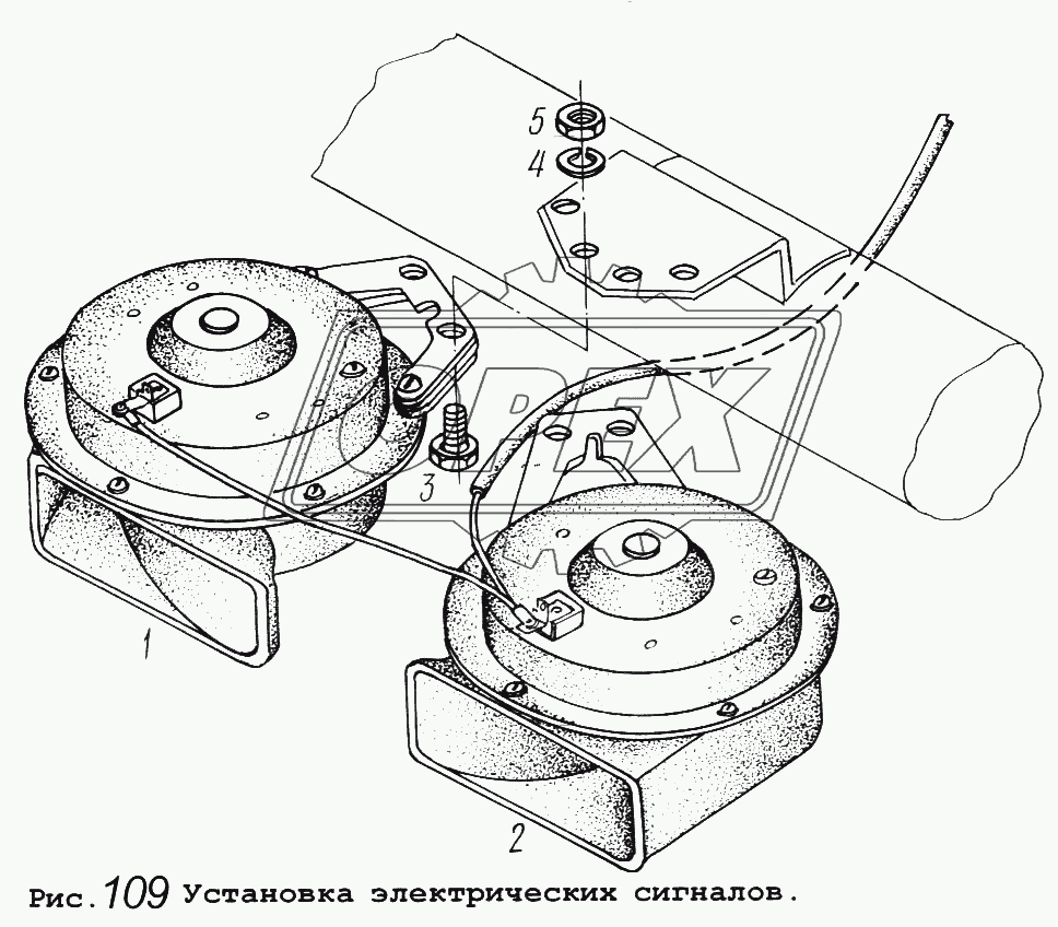 Установка электрических сигналов